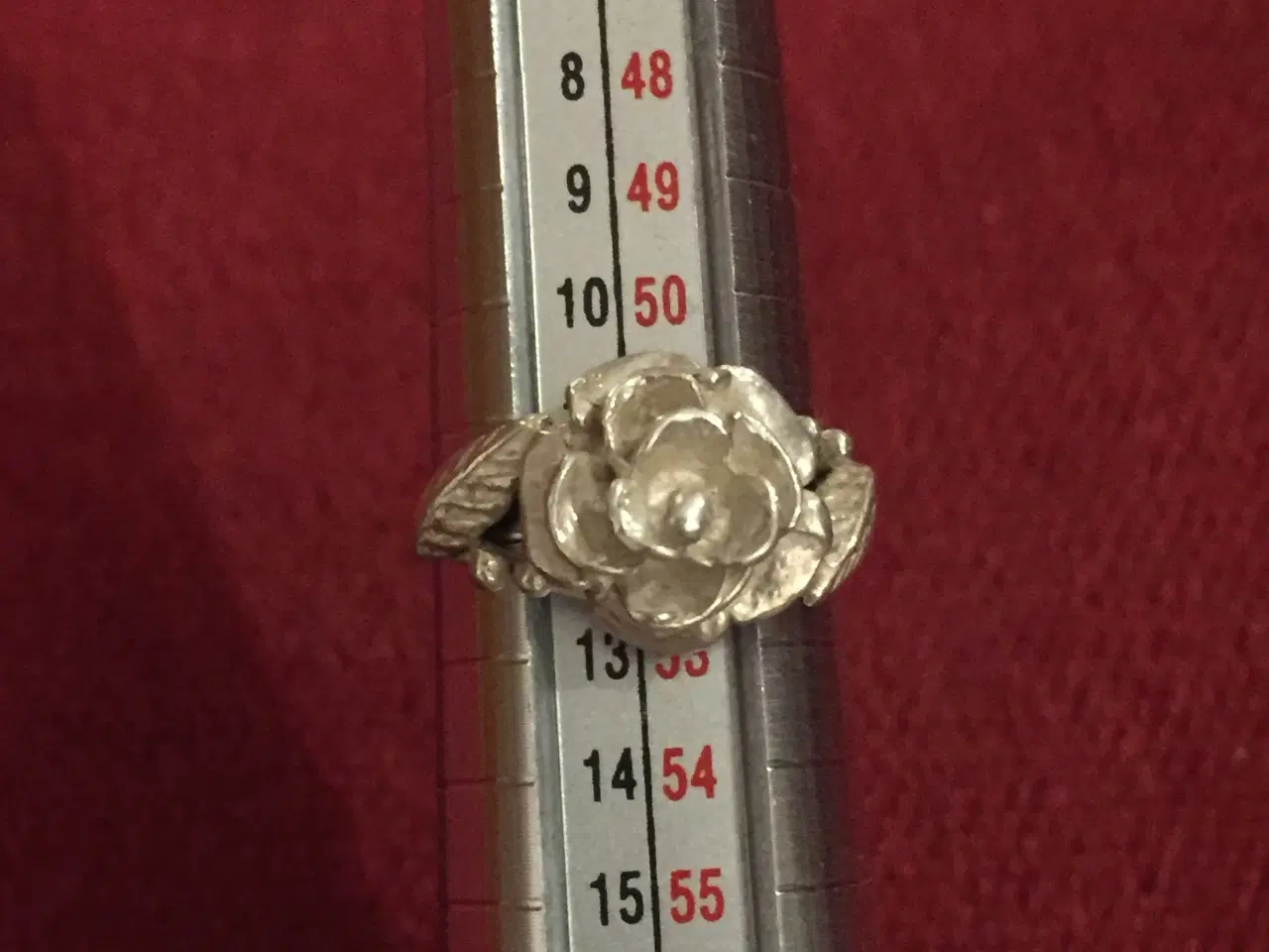 Billede 1 - 925 S Sølvring med blomst