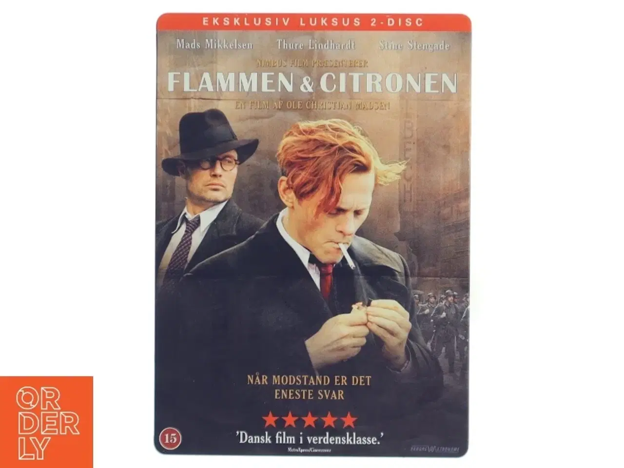 Billede 1 - Flammen & Citronen med Mads Mikkelsen (DVD)