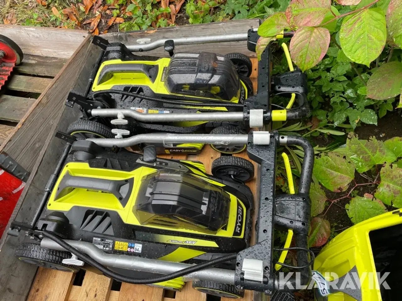 Billede 1 - RYOBI græsslåmaskiner Easy edge 2 styk