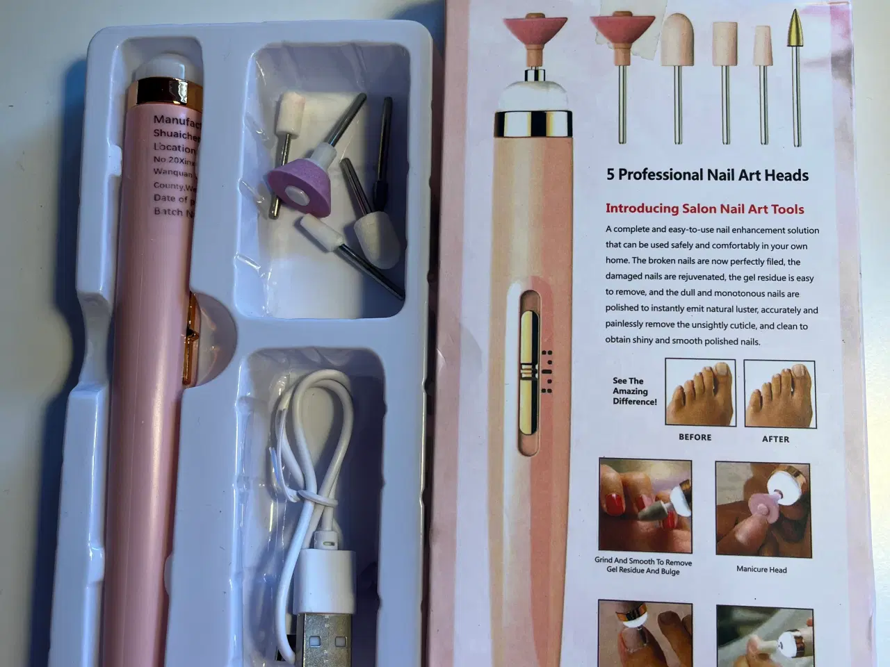 Billede 2 - Div. til at lave fine negle med