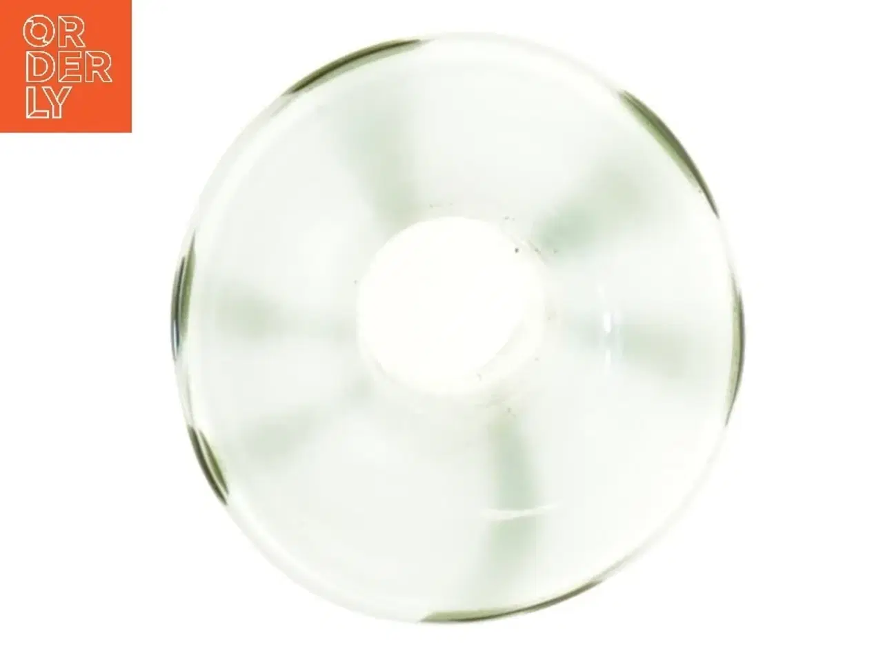 Billede 2 - Grøn glasvase (str. 34 x 7 cm)