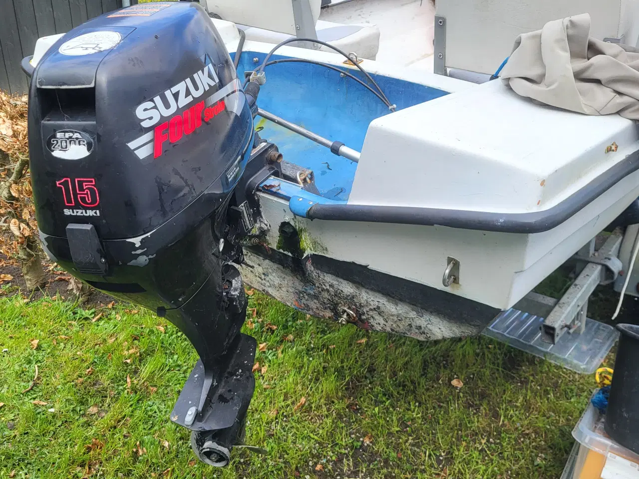 Billede 4 - Båd med 15 hk motor