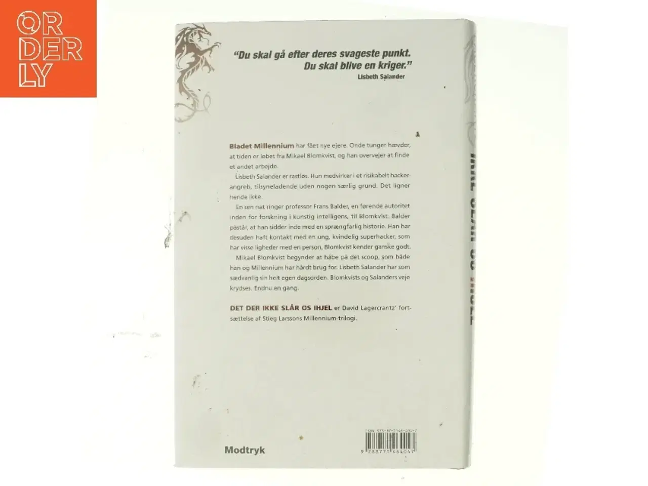Billede 3 - Det der ikke slår os ihjel af David Lagercrantz (Bog)