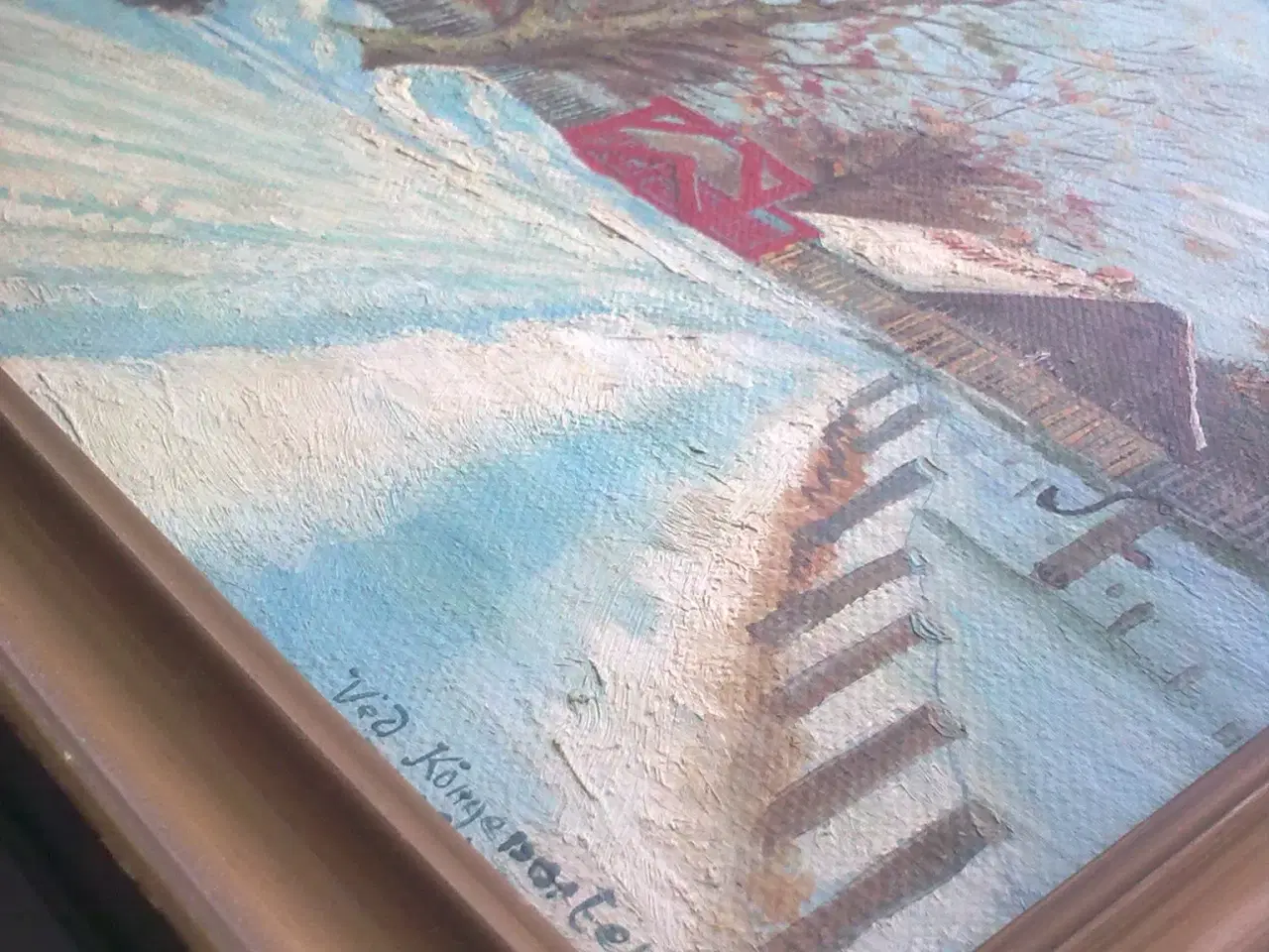 Billede 8 - Vinter og sne v Kongeporten fra 1948 DANMARK