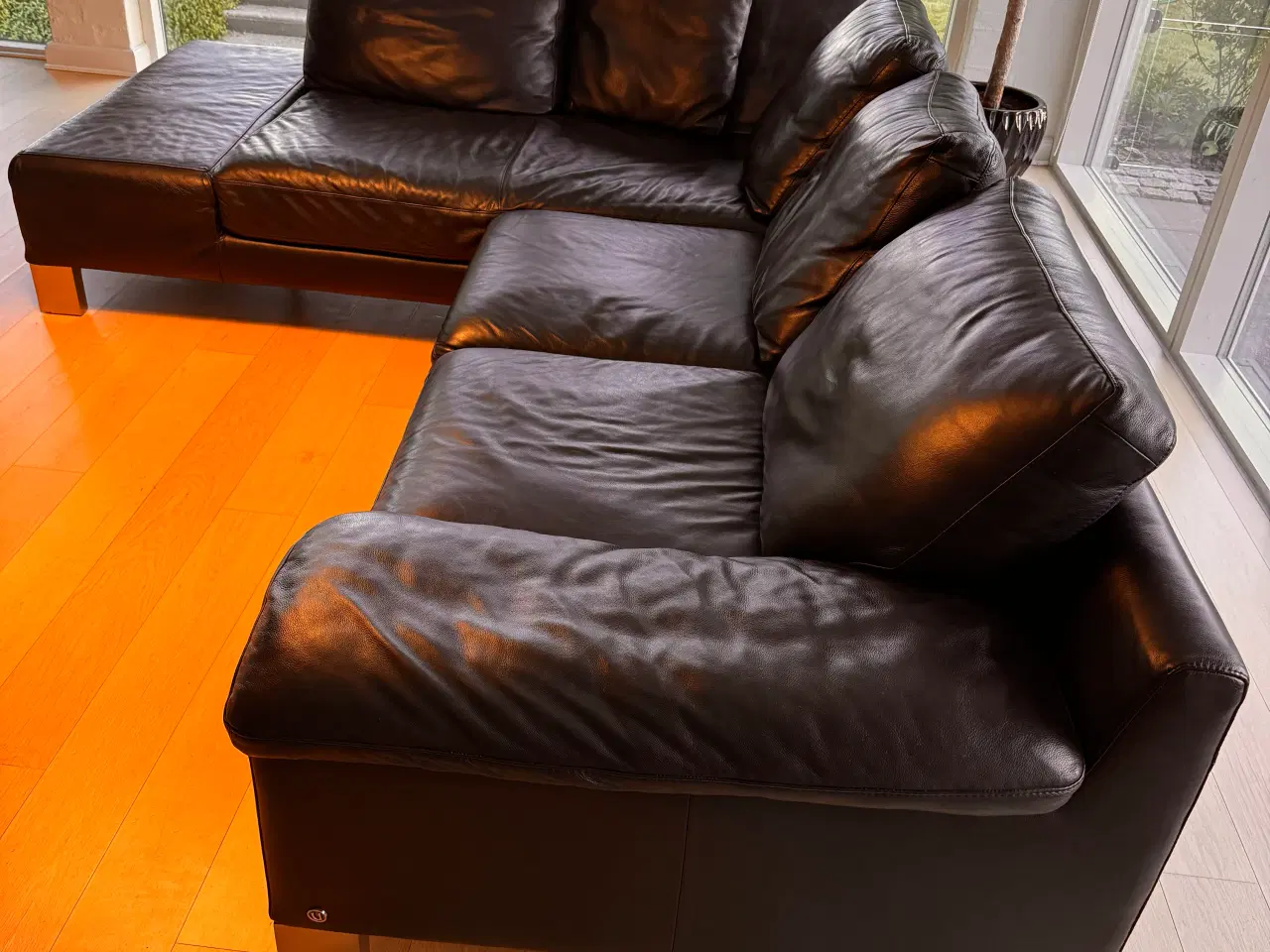Billede 2 -  Natuzzi lædersofa