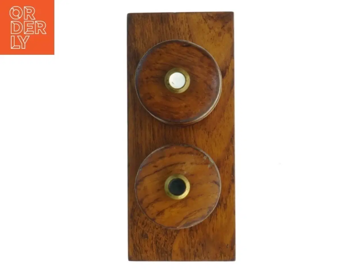 Billede 4 - Teak Salt- og pebersæt med holder fra Dane Wood (str. 17 x, 7,5 x 15 cm)