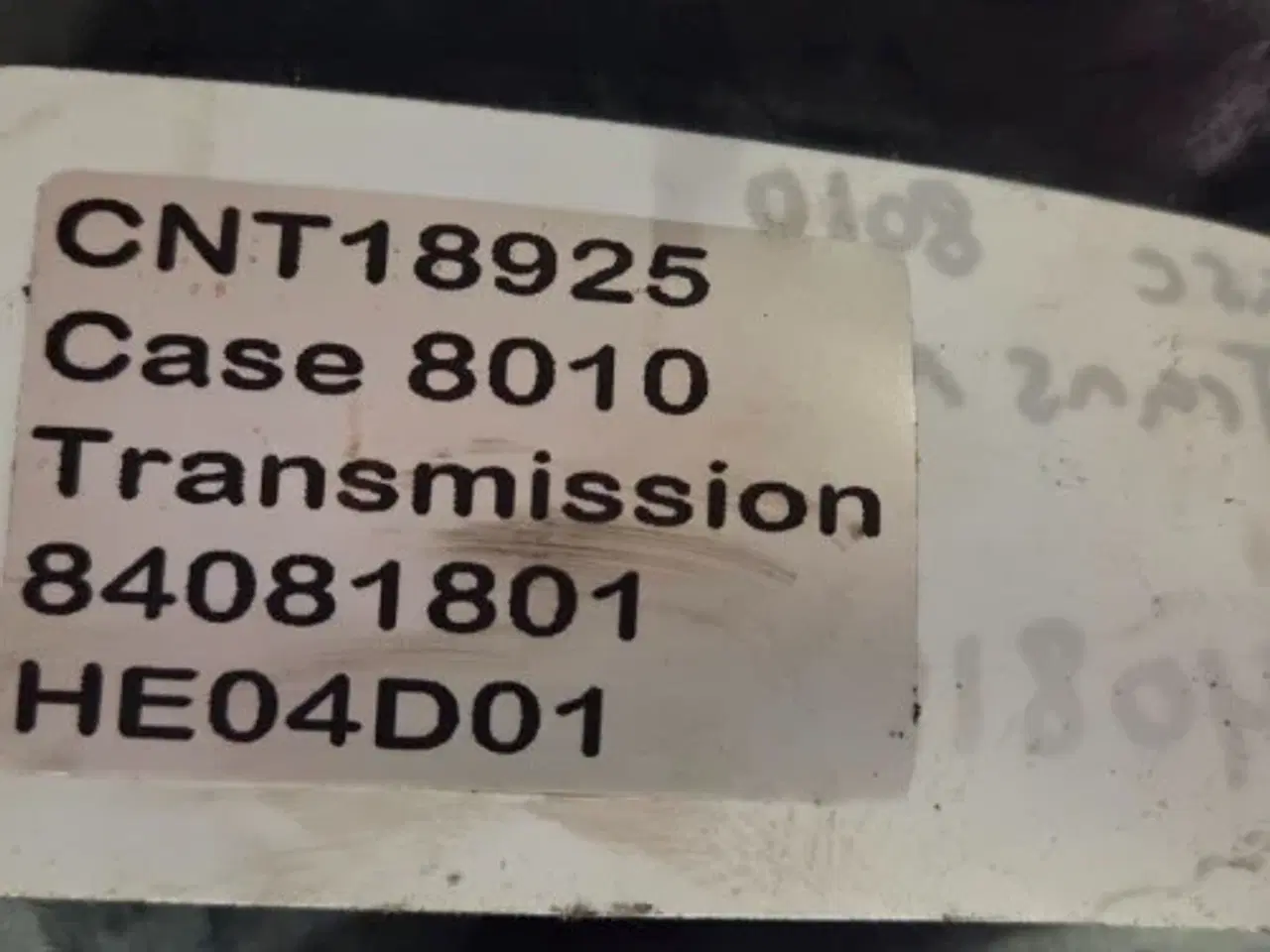 Billede 21 - Case 8010 Gearkasse 84081801