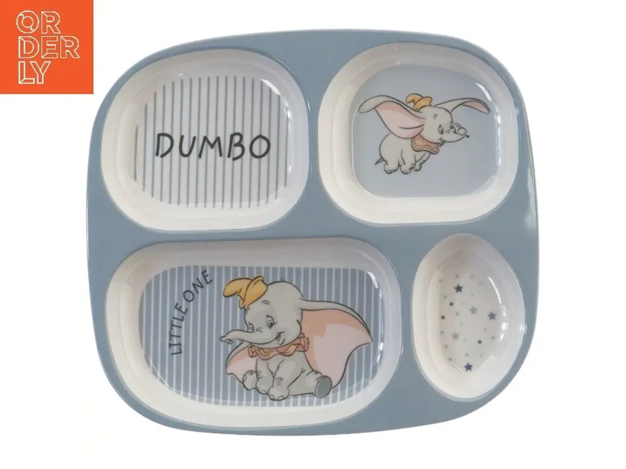 Billede 1 - Disney Dumbo børnetallerken fra Disney (str. 25x22 cm)
