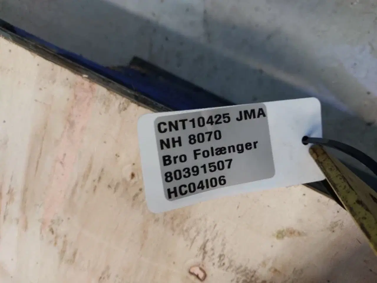 Billede 3 - New Holland 8070 Bro Folænger 80391507