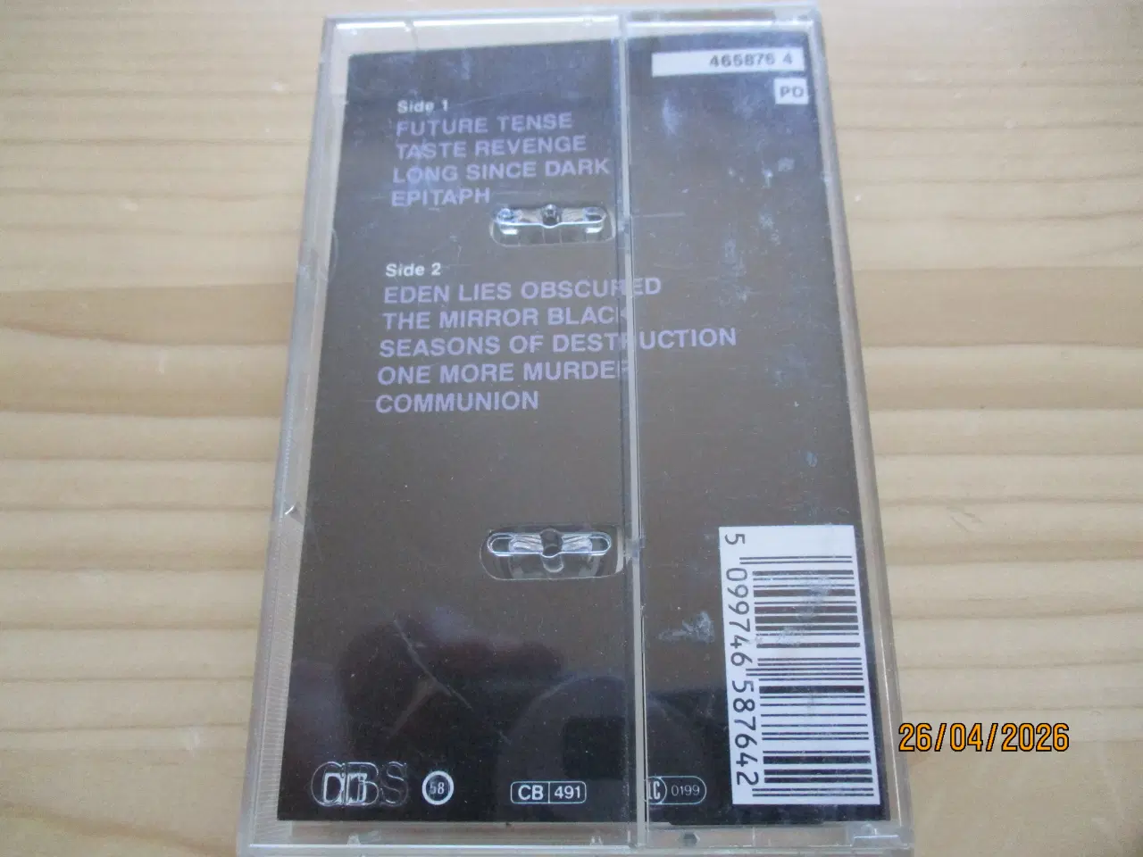 Billede 2 - Sanctuary - Into the mirror Black + MC + Metal +