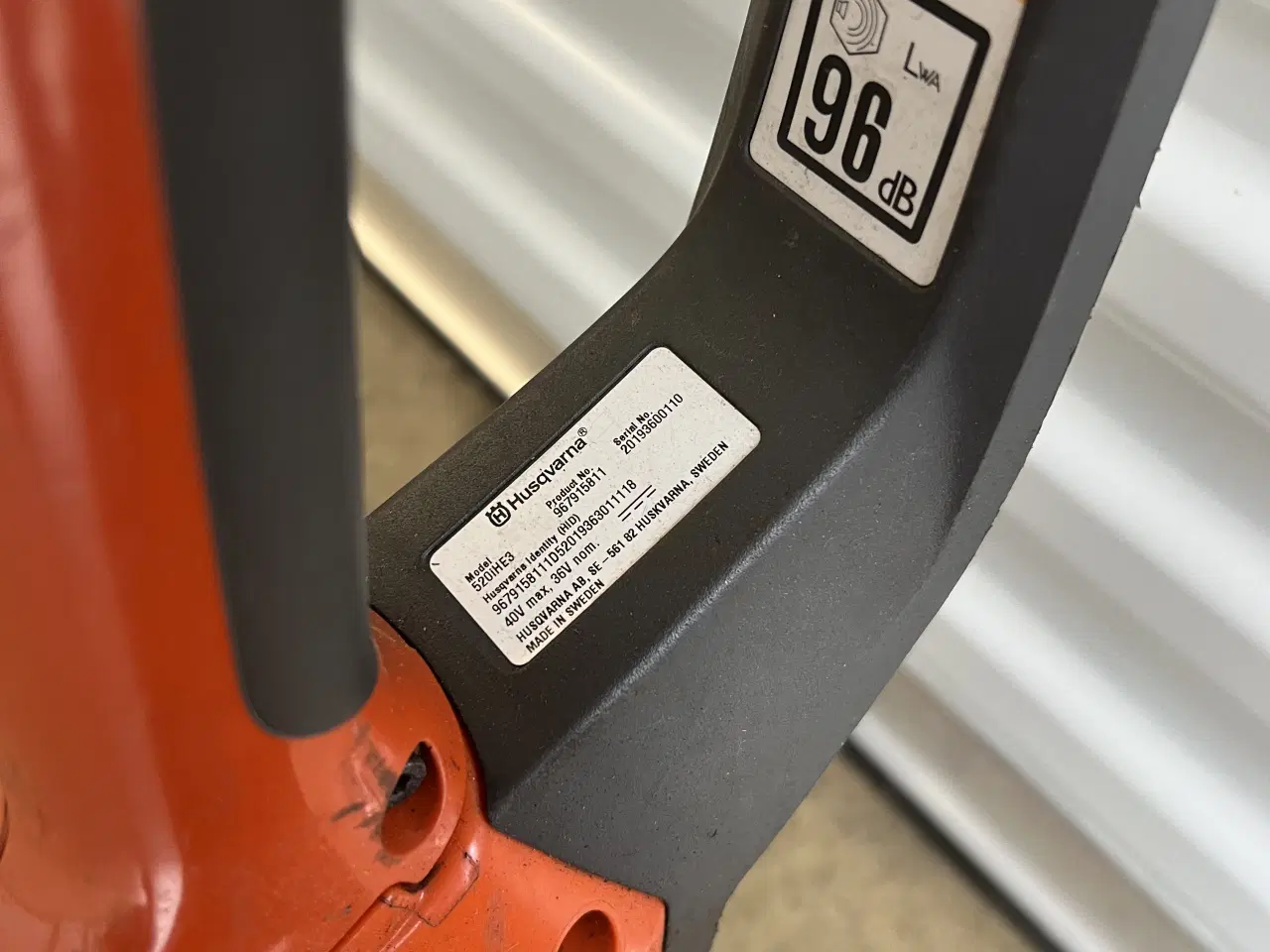 Billede 4 - Husqvarna 520iHE3 stanghækkeklipper