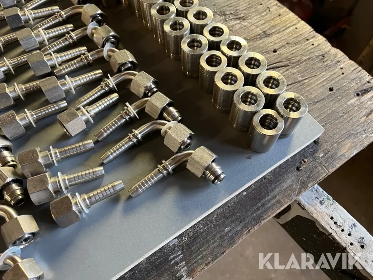 Billede 9 - Hydraulik nipler 34 sæt