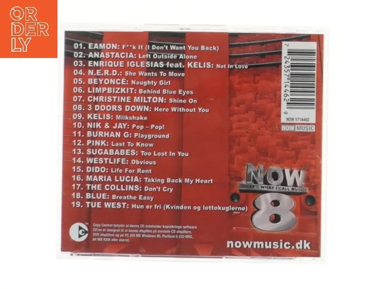 Billede 3 - NOW That's What I Call Music! 8 CD