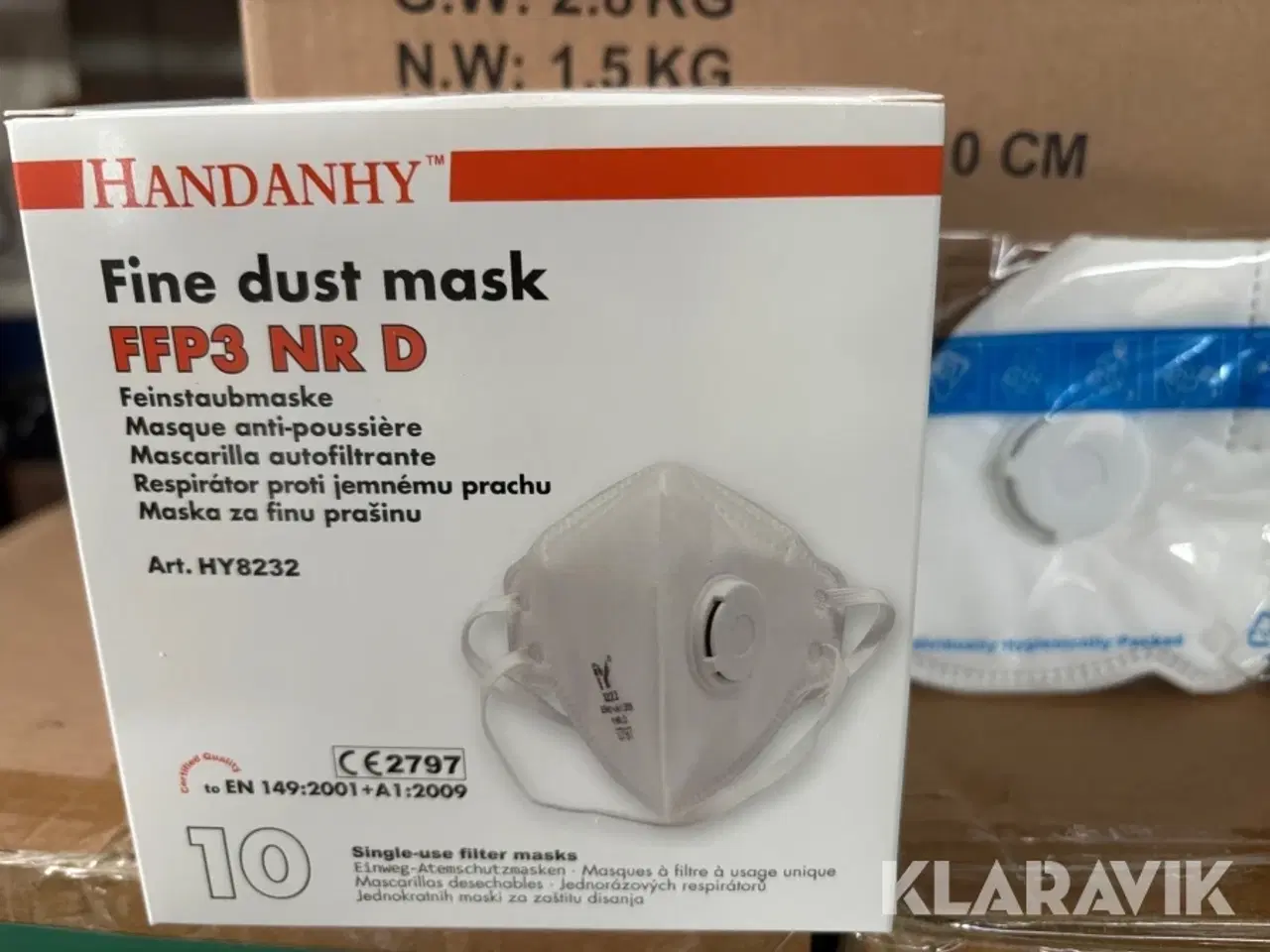 Billede 5 - Masker Handanhy FFP3 NR D
