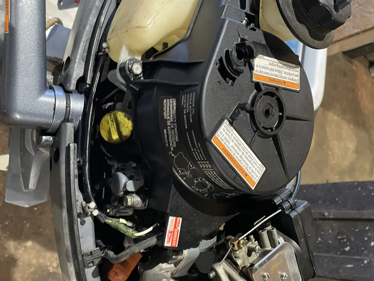 Billede 2 - Seabird med 4 hk Yamaha motor.