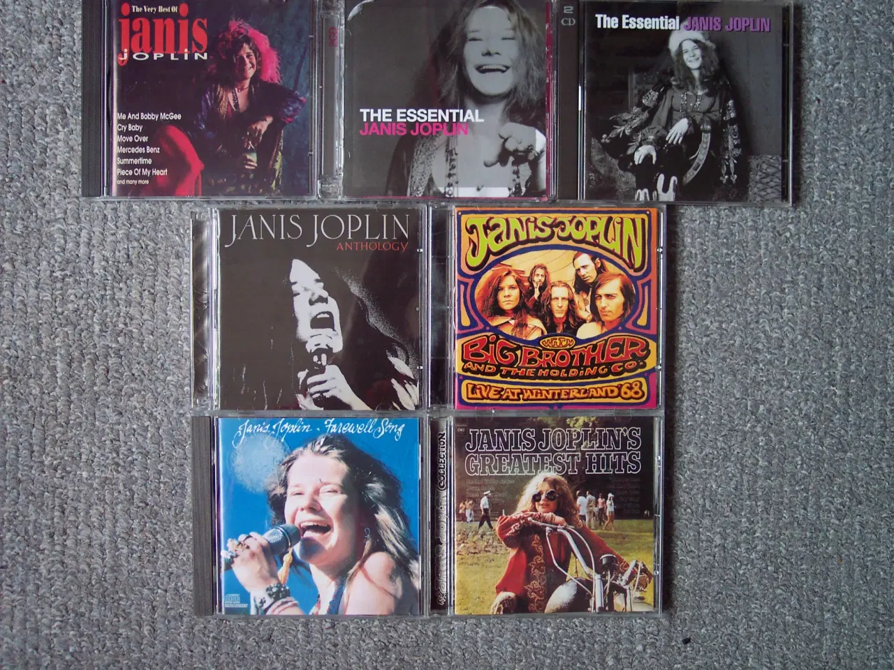 Billede 1 - .JANIS  JOPLIN  CDer sælges stykvis 