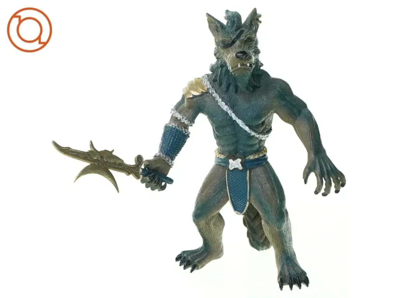 Billede 1 - Ulve-figur (str. 20 x 10 cm)