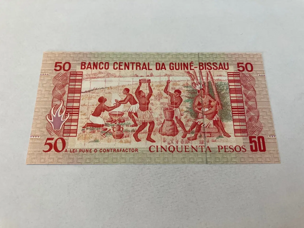 Billede 2 - 50 Pesos Guinea-Bissau 1990
