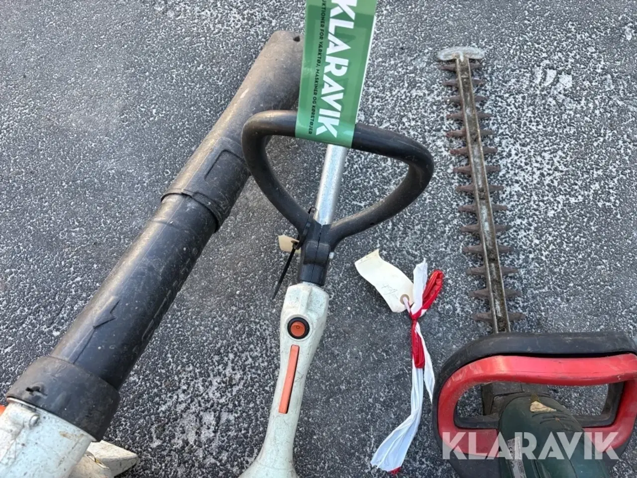Billede 11 - Løvblæser, hækkeklipper og græstrimmer STIHL,metabo