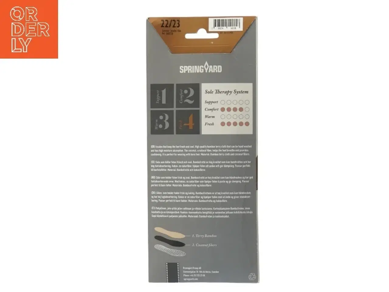 Billede 2 - Springyard såler til børn fra Springyard (str. størrelse 22-23 cm)