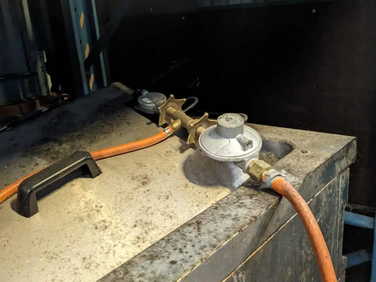 Billede 6 - Gas Friture koger dobbelt gulvmodel