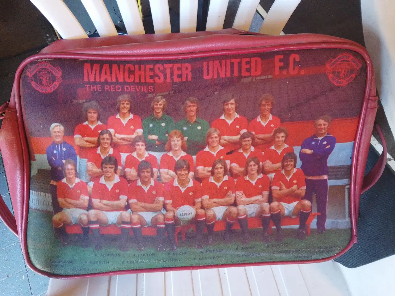 Billede 2 - Man Utd. taske 1977.