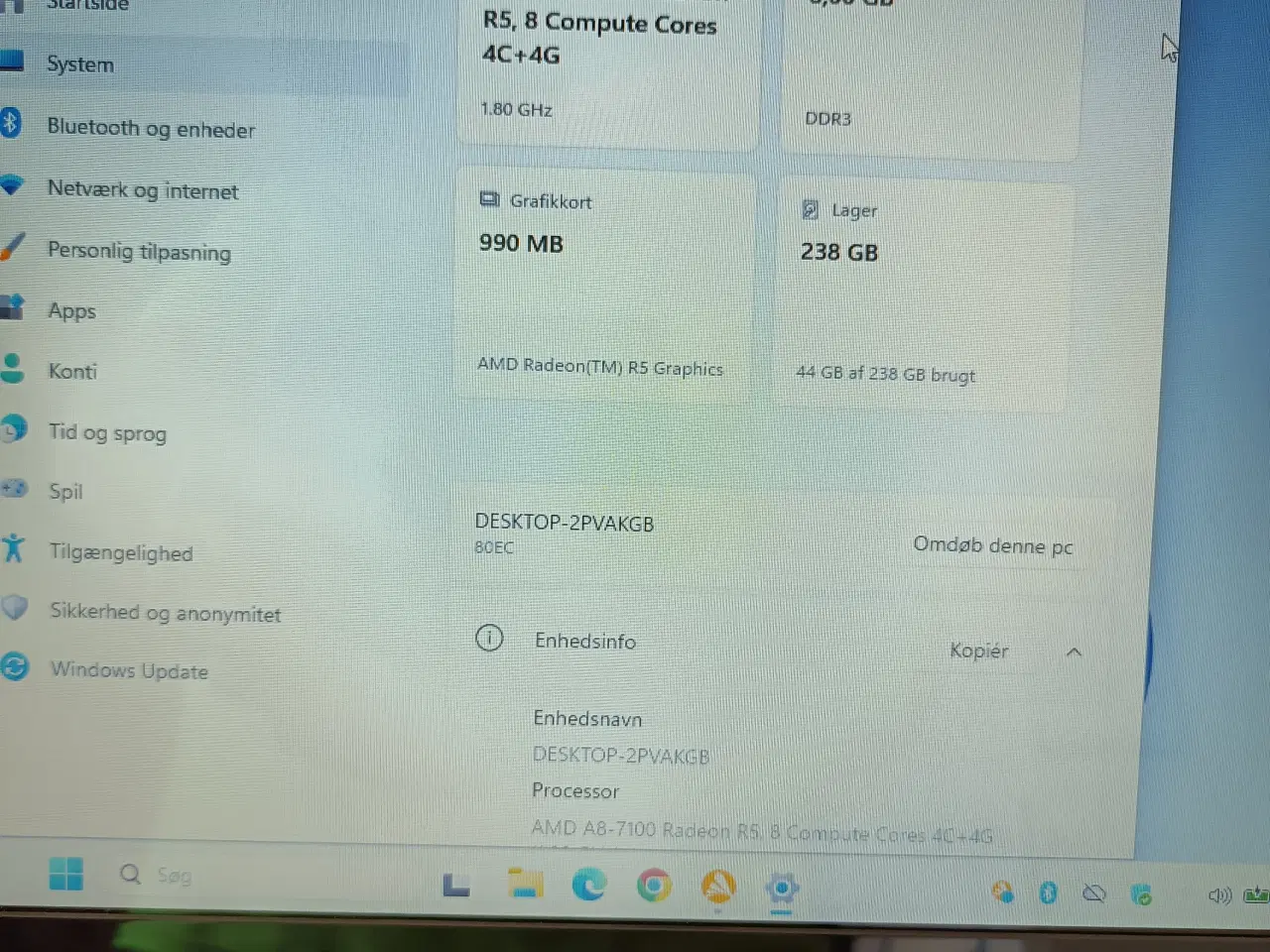 Billede 9 - Lenovo Z50-75 som ny, med windows 11dk