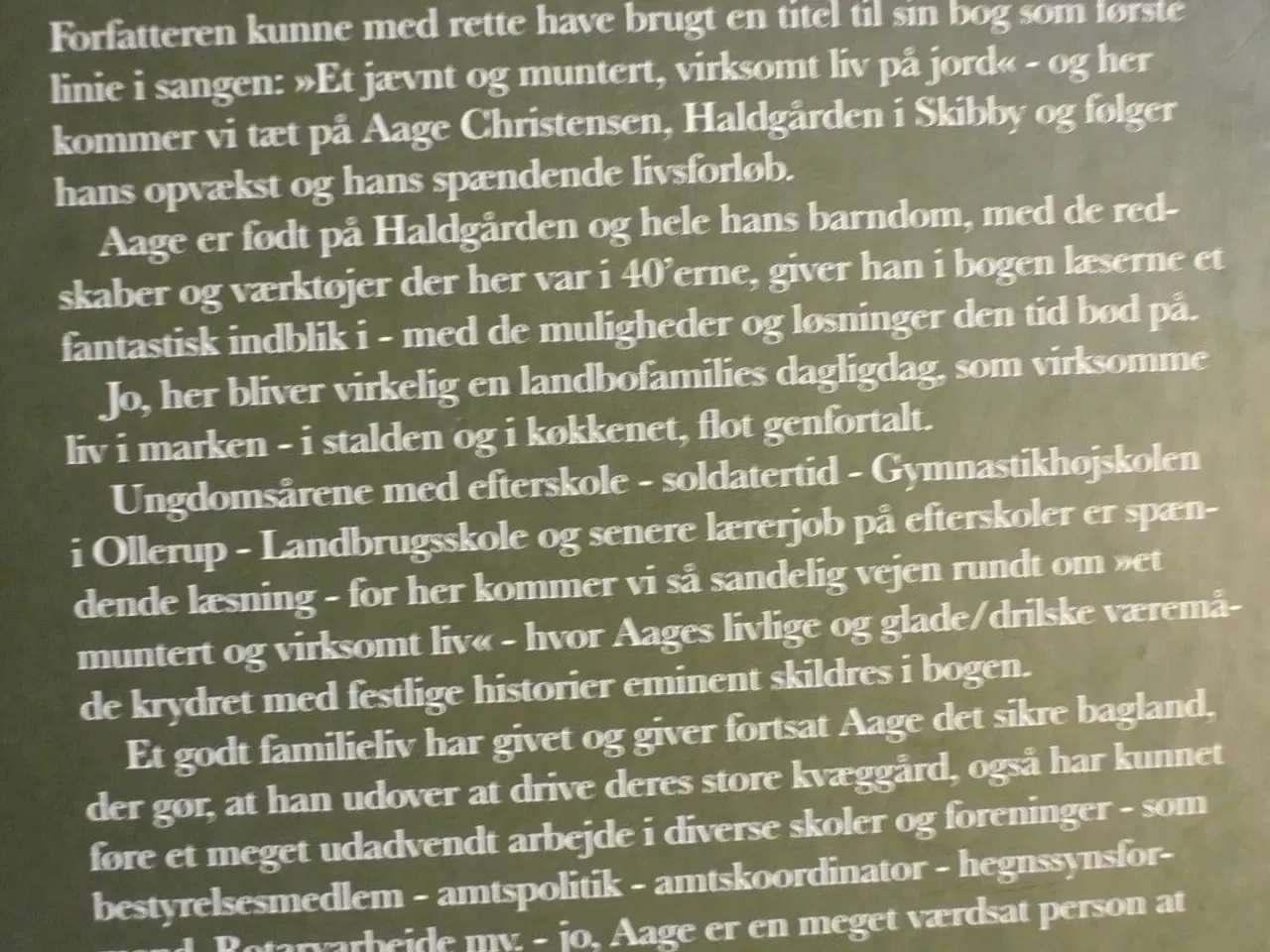 Billede 6 - aage på haldgården - om et muntert virksomt liv, a