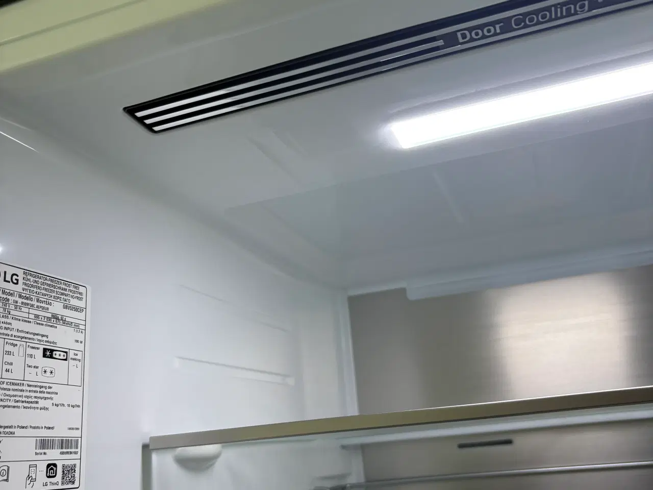 Billede 4 - LG Fritstående køle-fryseskab (nypris 11.000)