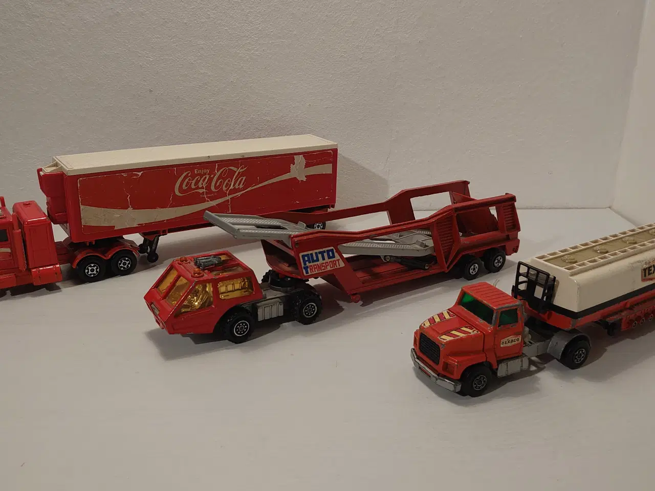 Billede 1 - 3 stk Matchbox Super Kings vogntog.1973-76