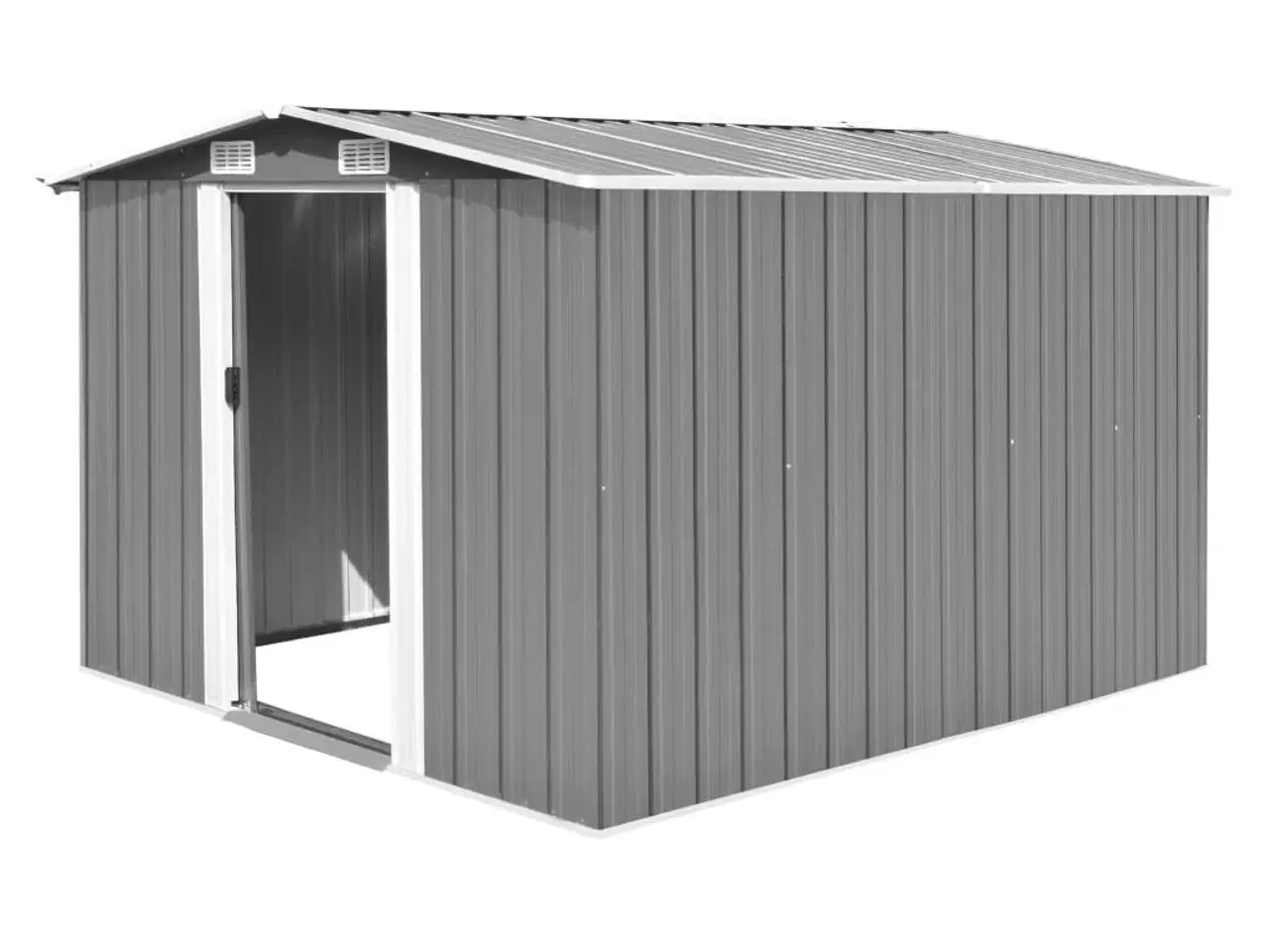 Billede 1 - Haveskur 257x298x178 cm metal grå