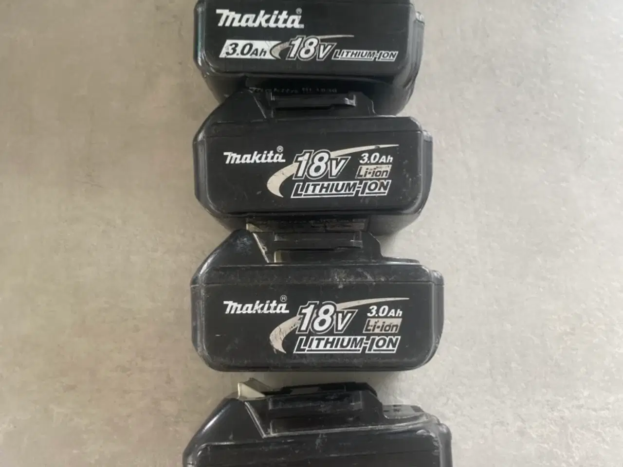 Billede 1 - Makita 3 Ah 18v batterier