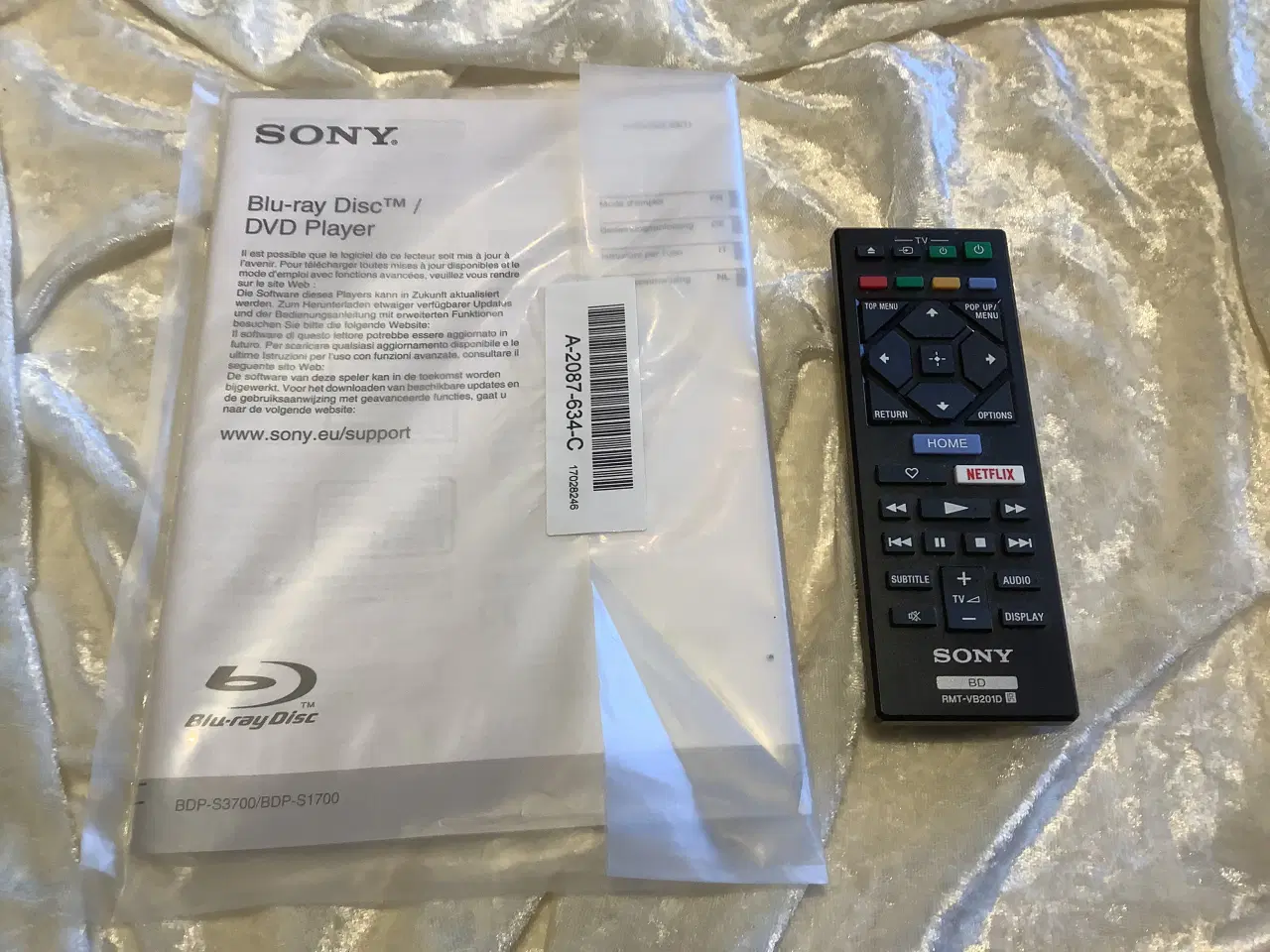 Billede 3 - SONY Blue-ray DVD afspiller