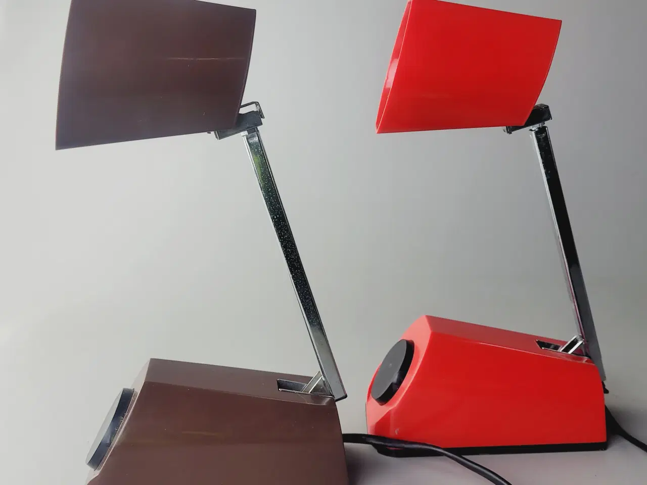 Billede 1 - ⭐️· 🤩 Sjældent Par: HBH Mini Bordlamper Dansk