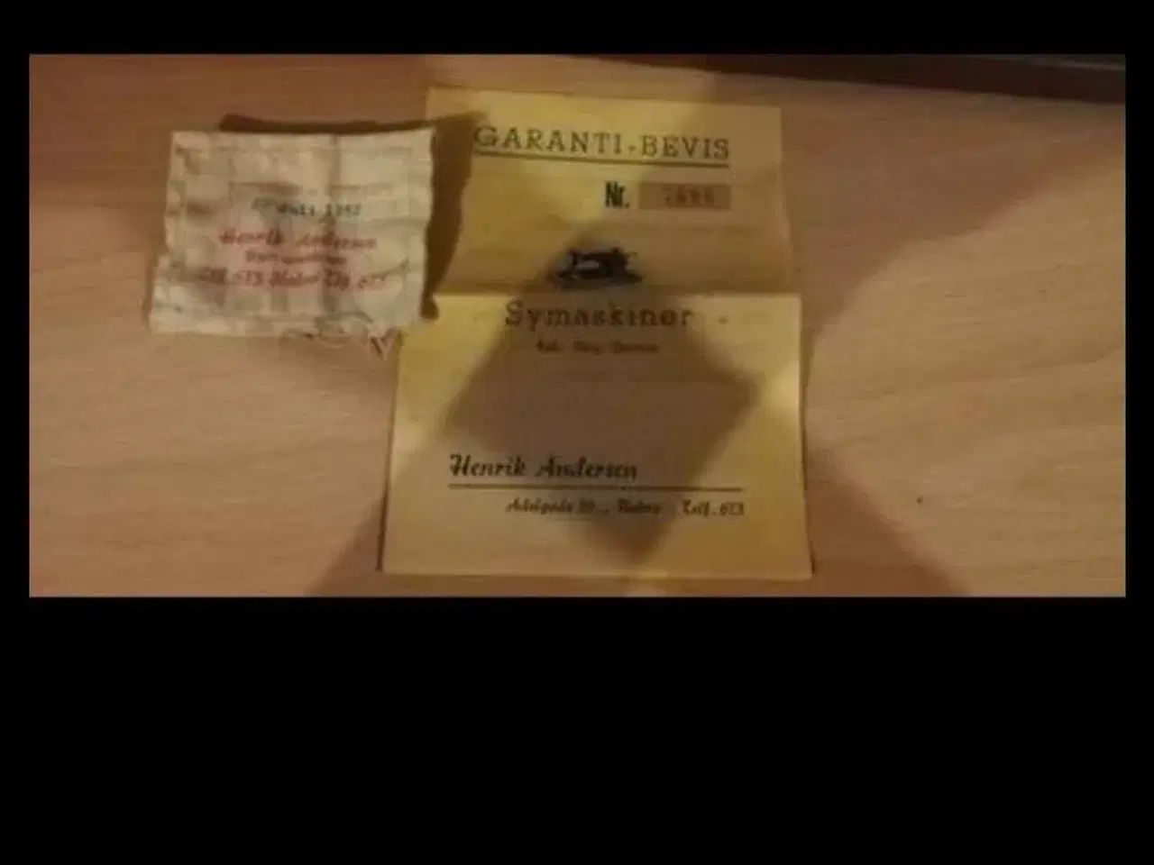 Billede 2 - Antik symaskine mindst 75 år gammel 