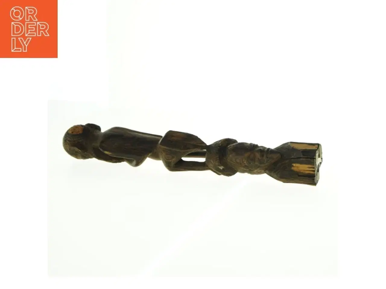 Billede 4 - Udskåret træfigur (str. 45. x 7 cm)