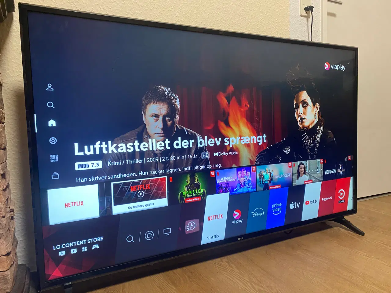 Billede 3 - LG UHD SMART SLIM TV 65” 4K LED. BRUGT KNAP 1 ÅR 