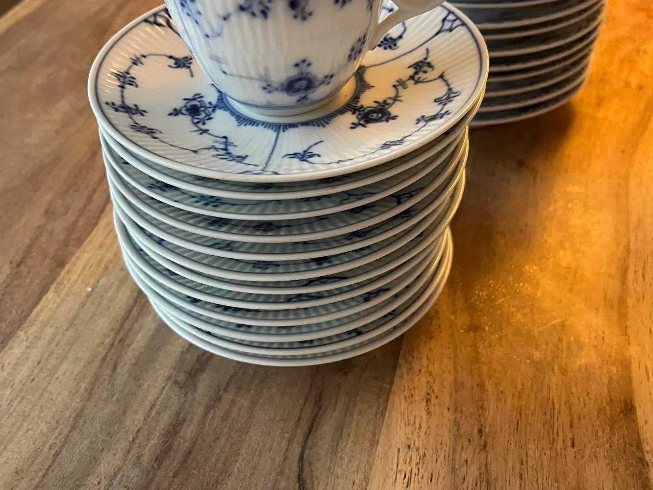 Billede 6 -  🩵Royal Copenhagen Musselmalet – smukt kaffesæt 