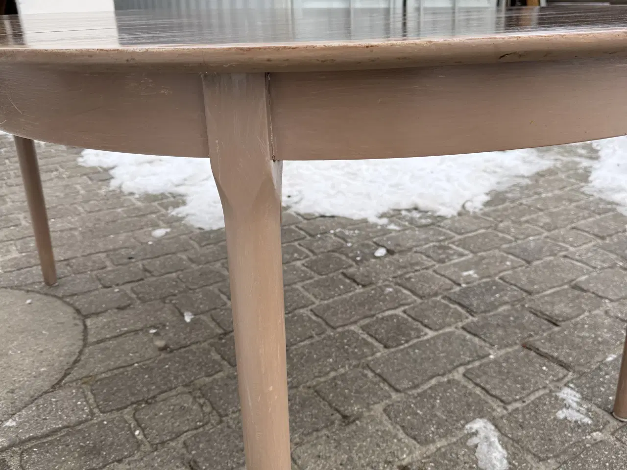 Billede 3 - Retro palisander spisebord med udtræk Og 2 plader