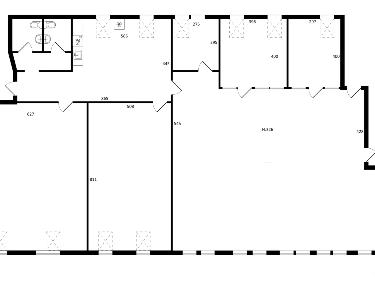 Billede 11 - Lyst og højloftet kontormiljø i tidligere fabriksbygning på Østerbro