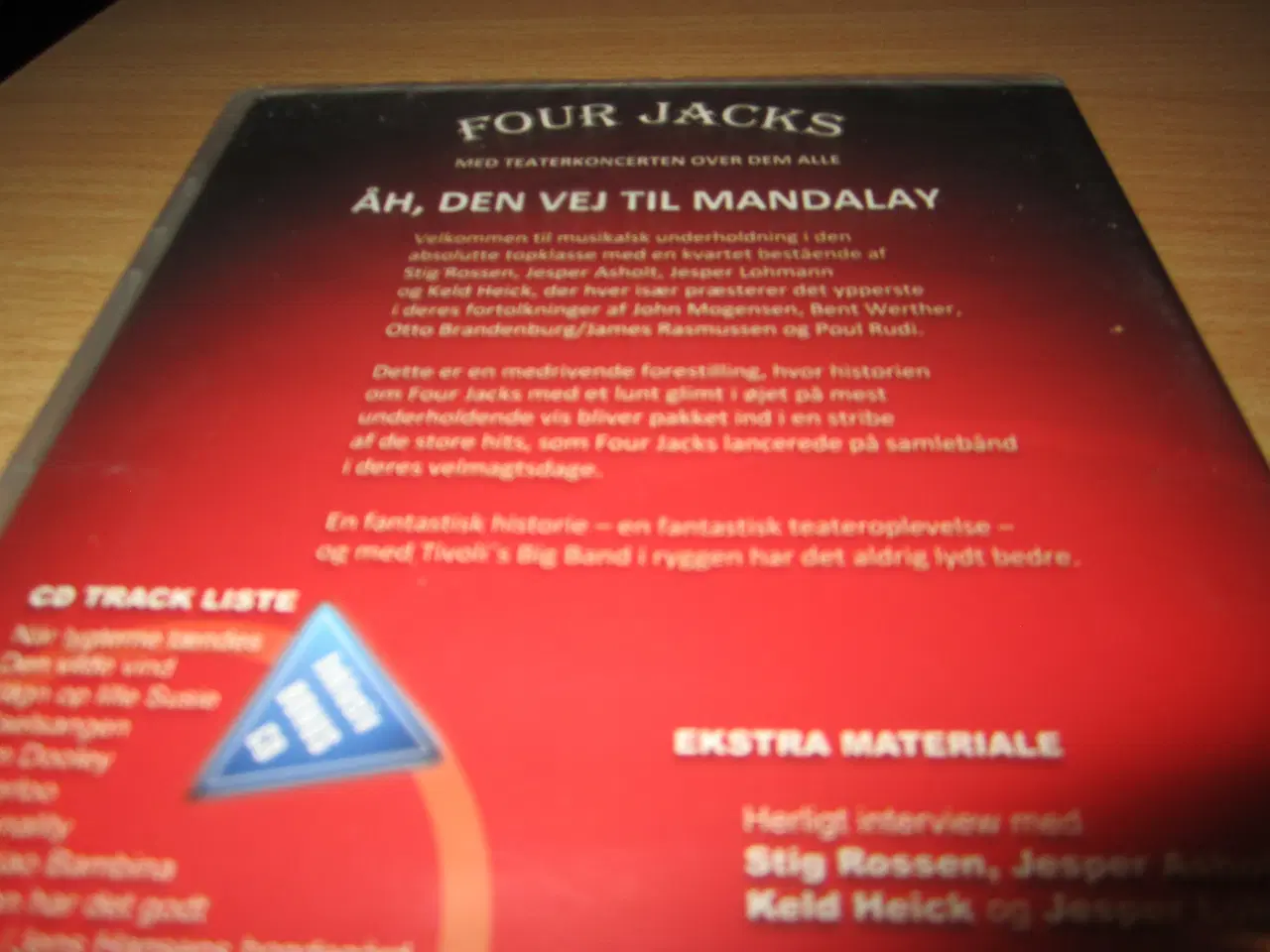 Billede 3 - FOUR JACKS. DVD + CD. Ny i folie.