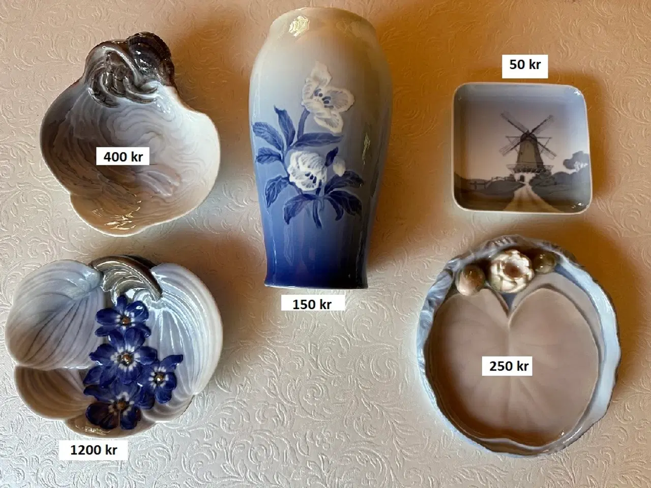 Billede 2 - Div. porcelæn bla. Royal Copenhagen og B&G.