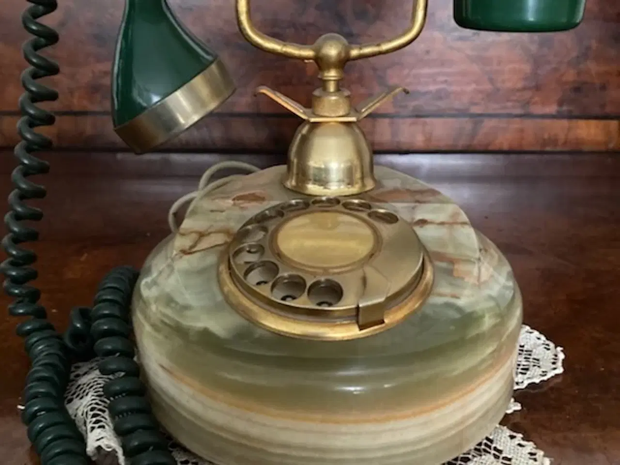 Billede 1 - Flot gammel Bord telefon