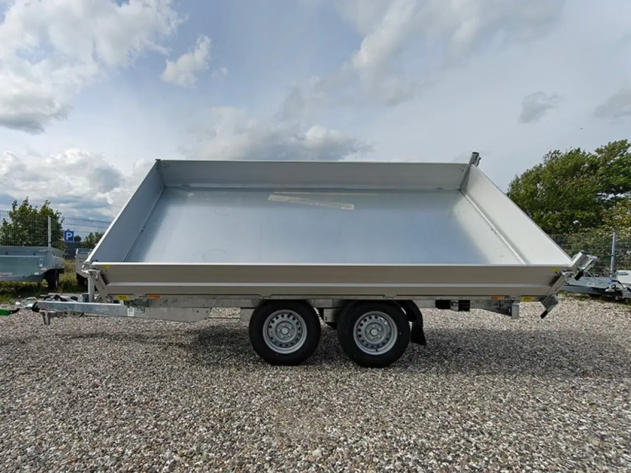 Billede 5 - Böckmann tiptrailer 3718 3-vejs tip/tophængt bagklap