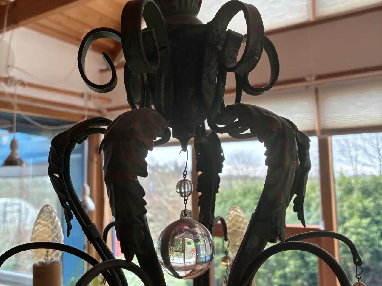 Billede 5 - 2 lysekroner - købt hos fransk antiksamler