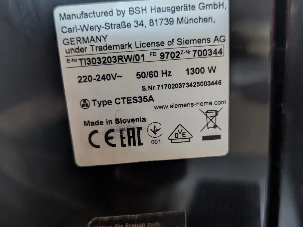 Billede 15 - Siemens EQ.3 s.300