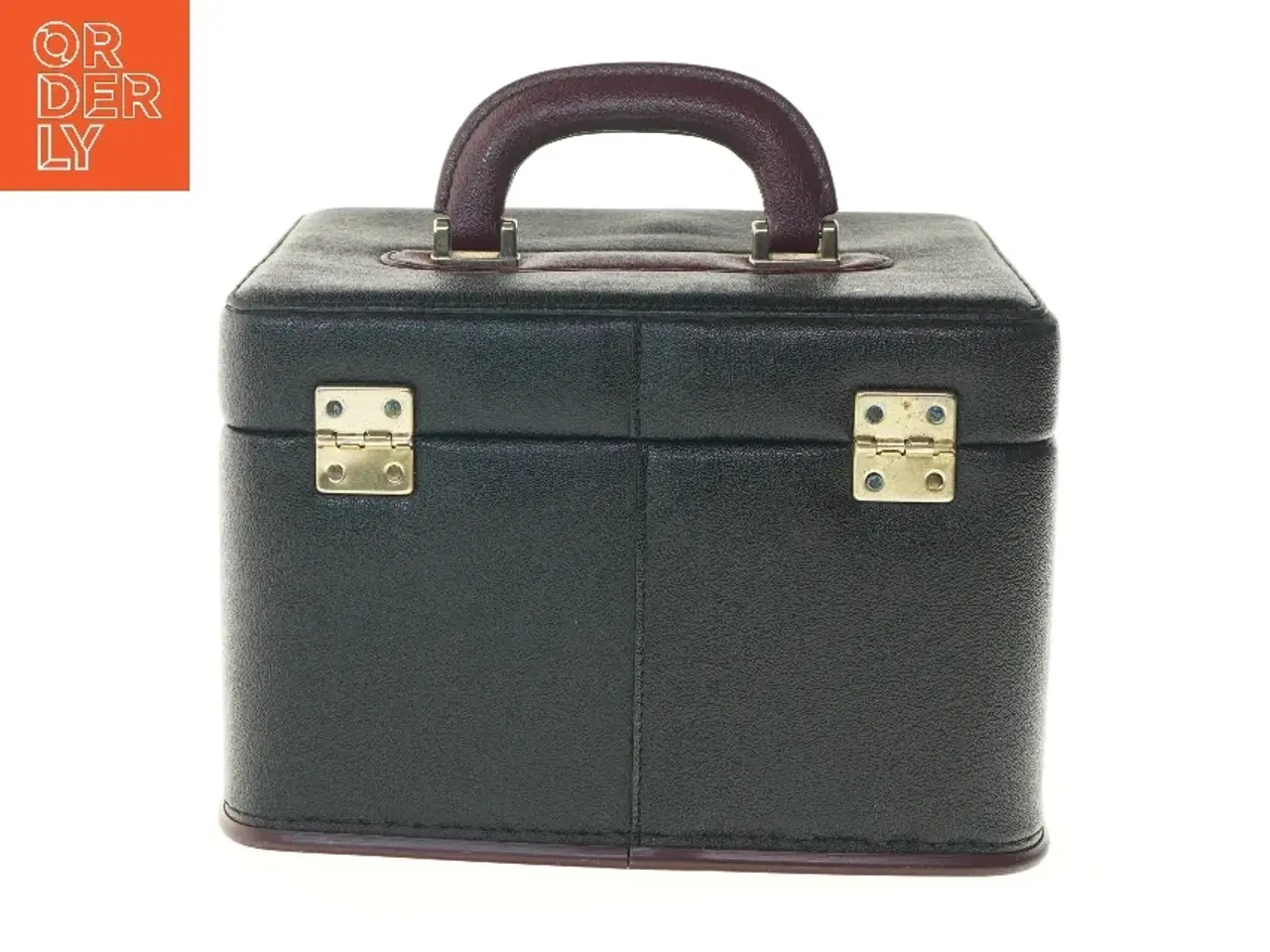 Billede 5 - Læder Kosmetik eller smykkeboks fra Pierre Cardin (str. 31x24,5 cm)