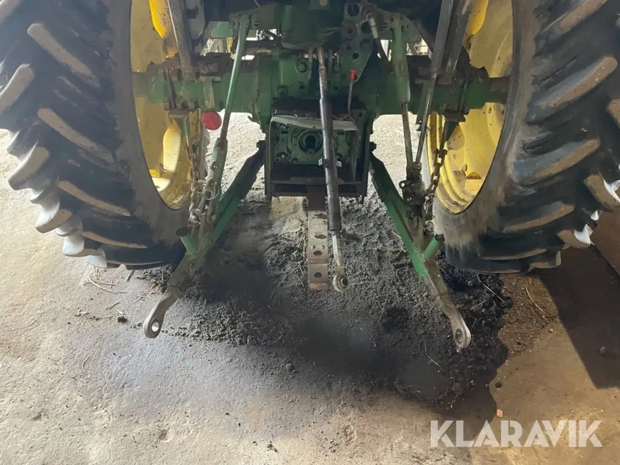 Billede 8 - Traktor JOHN DEERE 2450 med frontlæsser