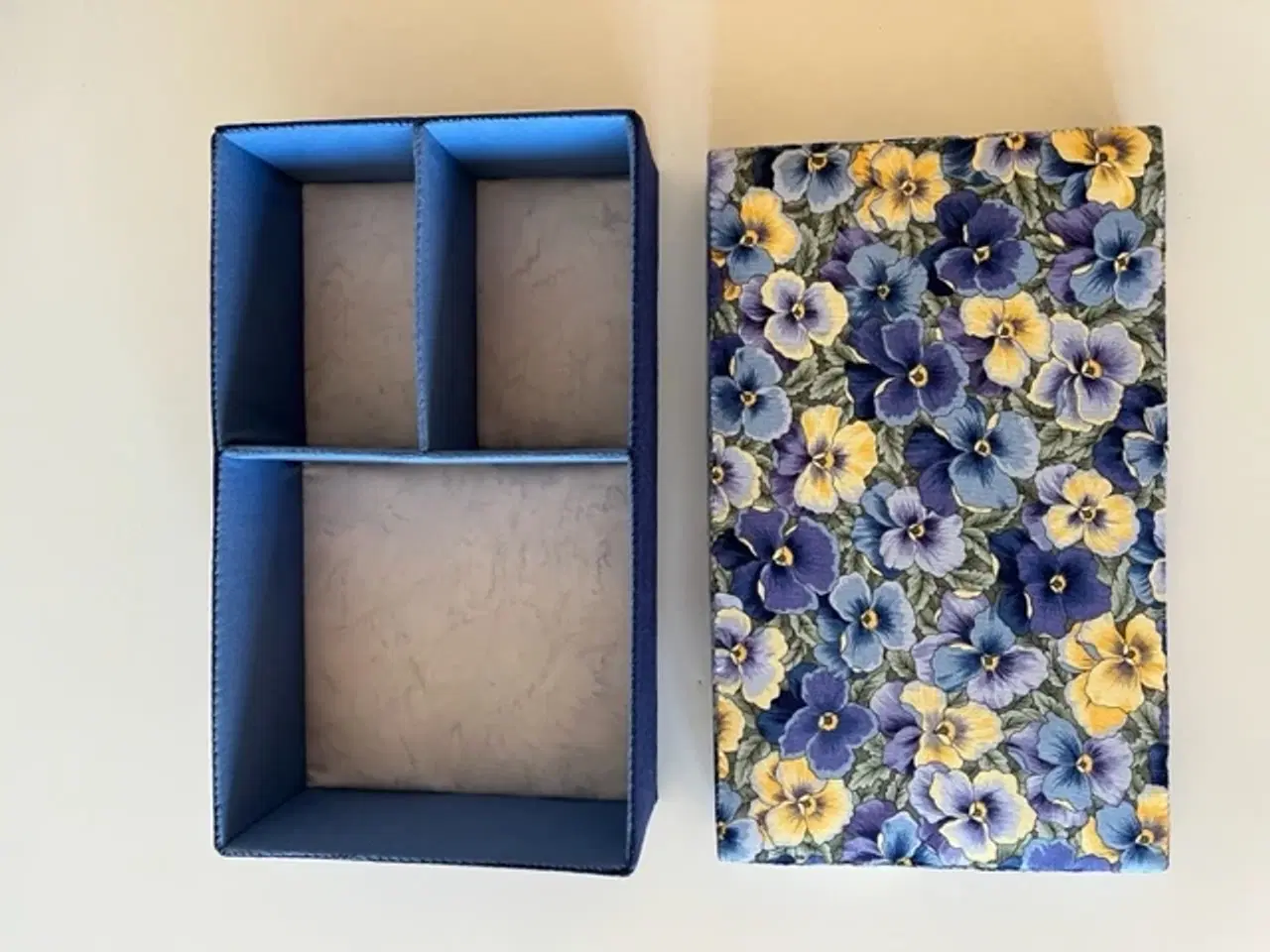 Billede 4 - Æske syet i patchwork