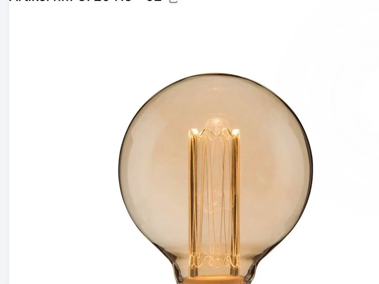 Billede 3 - Led deko pære